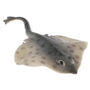 Realistic PVC Animal Skate Fish Model Action Figures Kids Playset Toys