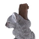 Realistic Koala Hugging Tree Model Figurine Action Figures Kids Toys Gift