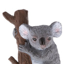Realistic Koala Hugging Tree Model Figurine Action Figures Kids Toys Gift