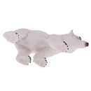 Realistic PVC Animal Polar Bear Model Figurine Action Figures Kids Toys