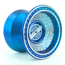 Beboo Professional Bearing L1 YoYo + 3 Strings + 1 Glove + 1 Bearing Blue