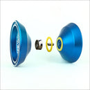 Beboo Professional Bearing L1 YoYo + 3 Strings + 1 Glove + 1 Bearing Blue