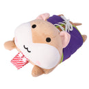 Kid Basic Life Skills Learning Toys Plush Hamster Doll Learn to Zip Button Snap Lace Threading Shoes Educational Toy Brown