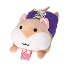 Kid Basic Life Skills Learning Toys Plush Hamster Doll Learn to Zip Button Snap Lace Threading Shoes Educational Toy Brown
