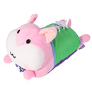 Kid Basic Life Skills Learning Toys Plush Hamster Doll Learn to Zip Button Snap Lace Threading Shoes Educational Toy Pink