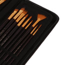 Set Of Assorted Size Artist Paint Brushes Kids Children Educational Oil Painting Supplies Craft Lovers Gift