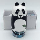 5PCS Hand Painted Panda Animal Wooden Russian Nesting Dolls Matryoshka Toys