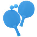 Table Tennis Ping Pong Balls Toys Play Set 2 Rackets Paddles Bats & 2 Balls Blue