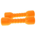 Kids Hand Eye Coordination Developmental Plastic Dumbbells With Sound Home Fitness Exercise Kids Toys Gift 1 Pair Yellow