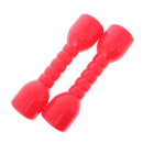 Kids Hand Eye Coordination Developmental Plastic Dumbbells With Sound Home Fitness Exercise Kids Toys Gift 1 Pair Red