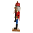 Handpainted Standing Wooden Nutcracker Soldier Nut Cracker Christmas Ornament Home Decoration Collectibles Gift