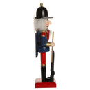 Multicolored Handpainted Standing Wooden Nutcracker Soldier Christmas Ornament Party Supplies Collectibles