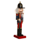 Multicolored Handpainted Standing Wooden Nutcracker Soldier Christmas Ornament Party Supplies Collectibles
