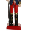 Multicolored Handpainted Standing Wooden Nutcracker Soldier Christmas Ornament Party Supplies Collectibles