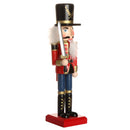 Handpainted Standing Wooden Nutcracker Soldier Christmas Ornament Home Decoration Collectibles Birthday Gift