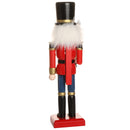Handpainted Standing Wooden Nutcracker Soldier Christmas Ornament Home Decoration Collectibles Birthday Gift