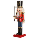 Handpainted Standing Wooden Nutcracker Soldier Christmas Ornament Home Decoration Collectibles Birthday Gift