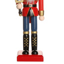 Handpainted Standing Wooden Nutcracker Soldier Christmas Ornament Home Decoration Collectibles Birthday Gift