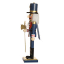 Handpainted Wooden Nutcracker Soldier Nut Cracker Christmas Ornament Home Table Standing Decor Collectibles Gift