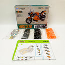 498PCS/SET Small Particles 3D Motorcycle Building Blocks Puzzle Game Kids Children Developmental Educational Toy Gift Orange