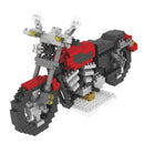 421PCS/SET Small Particles 3D Motorcycle Building Blocks Puzzle Game Kids Children Developmental Educational Toy Gift Red