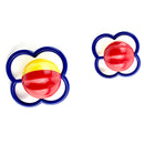 8PCS/SET Baby Rattles Teether Toy Baby Newborn Toddler Infant Developmental Toys Multi-Color B