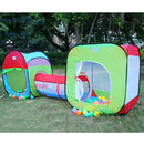 Folding Pop Up 3-in-1 Tunnel Ball Pit Play Tent Kid Indoor Outdoor Beach Toy
