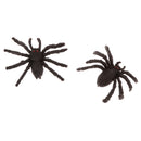 Pack 12PCS PVC Simulated Spider Figure Fake Insect Model Childrens Toy-TypeA
