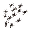 Pack 12PCS PVC Simulated Spider Figure Fake Insect Model Childrens Toy-TypeA