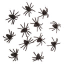 Pack 12PCS PVC Simulated Spider Figure Fake Insect Model Childrens Toy-TypeA