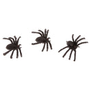 Pack 12PCS PVC Simulated Spider Figure Fake Insect Model Childrens Toy-TypeA