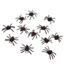 Pack 12PCS PVC Simulated Spider Figure Fake Insect Model Childrens Toy-TypeA