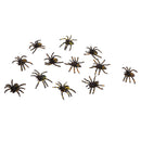 Pack 12PCS PVC Simulated Spider Figure Fake Insect Model Childrens Toy-TypeB