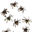 Pack 12PCS PVC Simulated Spider Figure Fake Insect Model Childrens Toy-TypeB