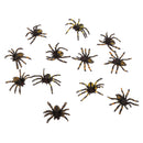 Pack 12PCS PVC Simulated Spider Figure Fake Insect Model Childrens Toy-TypeB