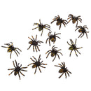 Pack 12PCS PVC Simulated Spider Figure Fake Insect Model Childrens Toy-TypeB