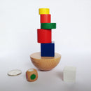 Kids Colorful Wood Balancing Game Set Stacking Toys Developmental Baby Toys 8 Pieces / Set