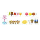 22pcs Colorful Ice Cream Desserts Stand with Drink Kid Role Play Toy Gift