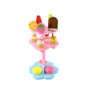 22pcs Colorful Ice Cream Desserts Stand with Drink Kid Role Play Toy Gift