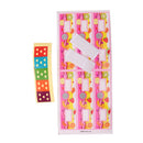 54 Pieces Plastic Birthday Cake Food Cutting Set Kids Pretend Play Toys