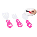 Set of 13pcs Plastic Cookware Kits Kids Kitchen Pretend Cooking Role Play Toy Games Accessories Kids Gift