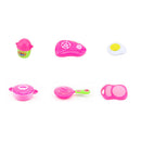Set of 13pcs Plastic Cookware Kits Kids Kitchen Pretend Cooking Role Play Toy Games Accessories Kids Gift