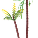 Plastic Artificial Coconut Palm Model Tree Model Sand Scene Prop 15cm Height