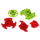 Metal Fusion 4D Rapidity Fight Master Ripcord Launcher Spinning Top Toy Set