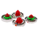 Metal Fusion 4D Rapidity Fight Master Ripcord Launcher Spinning Top Toy Set
