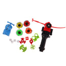 Metal Fusion 4D Rapidity Fight Master Ripcord Launcher Spinning Top Toy Set