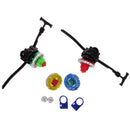 Magicdeal Set of Rare 4D Fight Master Spinning Top with Stadium String Launcher Kids Funny Outdoor Toy Gift