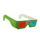 11 Pieces DIY Red Blue 3D Glasses Kits Science Experiment Educational Toys