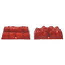 Pack of 100 Plastic Zoo Animal Model Hippo Lion Tiger Tree Model Kid Party Bag Fillers