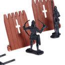 56 Pieces 3D Castle Building Blocks Knight Clash Play Set Children DIY Assembly Toys